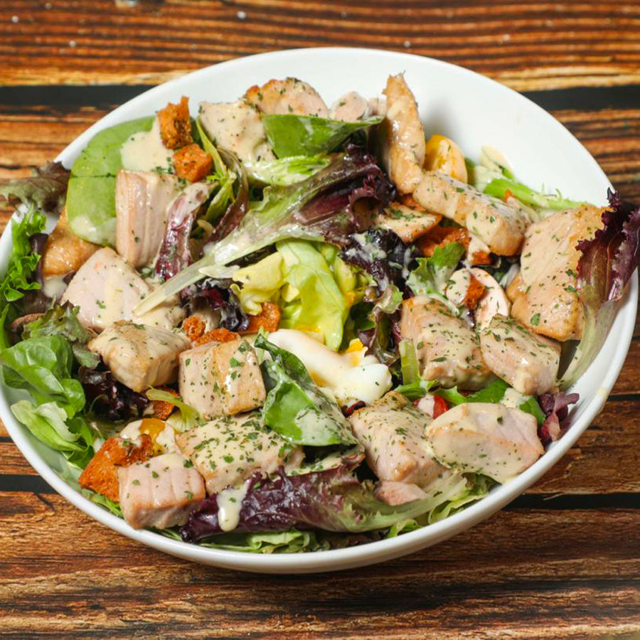 Salade de thon mi-cuit